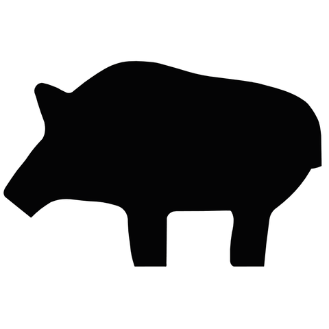 NRA Silhouette - Pig
