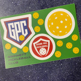 Gwinnett Pickleball Club Stickers